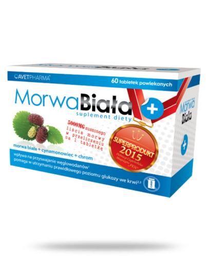 podgląd produktu Morwa Biała Plus 60 tabletek