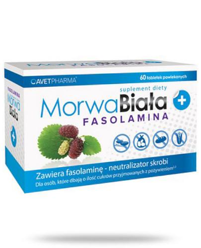 zdjęcie produktu Morwa Biała Plus Fasolamina 60 tabletek