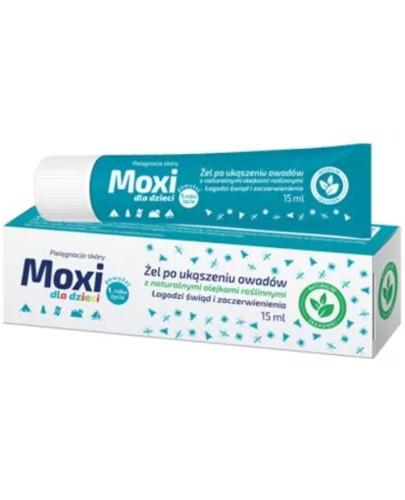 podgląd produktu Moxi dla dzieci żel po ukąszeniu owadów 15 ml