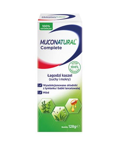 podgląd produktu MucoNatural Complete syrop na kaszel suchy i mokry 128 g