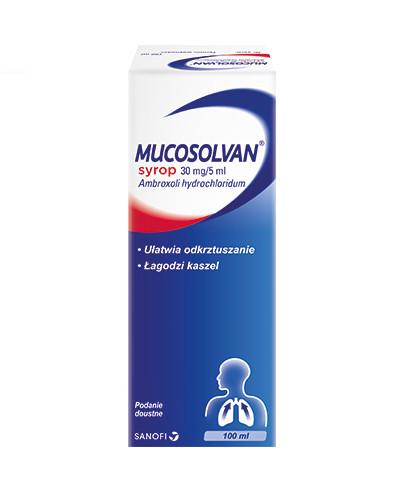 podgląd produktu Mucosolvan syrop na kaszel 30mg/5ml 100 ml