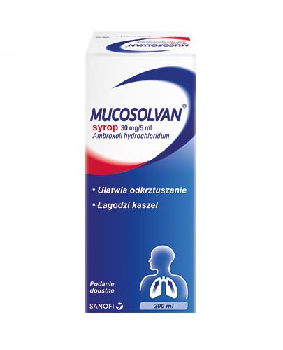 podgląd produktu Mucosolvan syrop na kaszel 30mg/5ml 200 ml