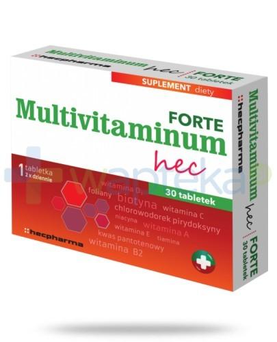 zdjęcie produktu Multivitaminum Hec Forte 30 tabletek 