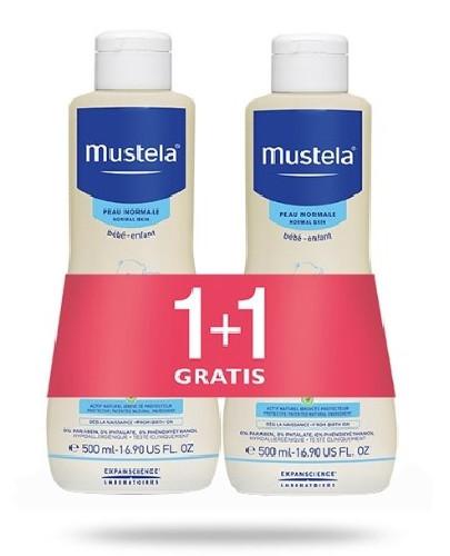 podgląd produktu Mustela Bebe Enfant delikatny szampon 2x 500 ml [DWUPAK]