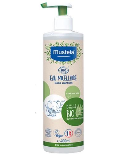podgląd produktu Mustela BIO woda micelarna 400 ml