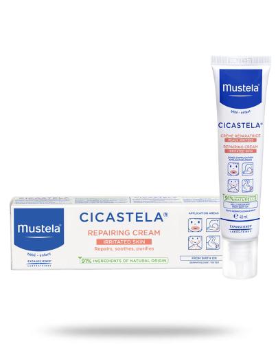 podgląd produktu Mustela Cicastela krem regeneracyjny 40 ml