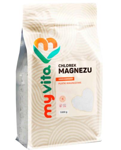 podgląd produktu MyVita Chlorek magnezu sześciowodny płatki 1000 g