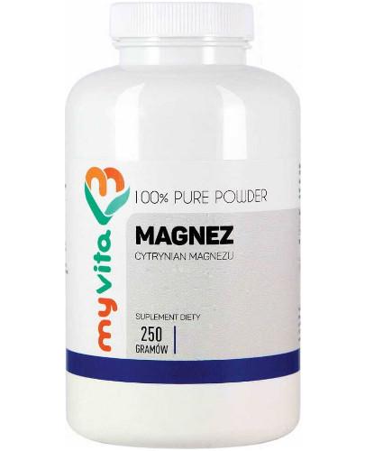 podgląd produktu MyVita magnez cytrynian magnezu 250 g