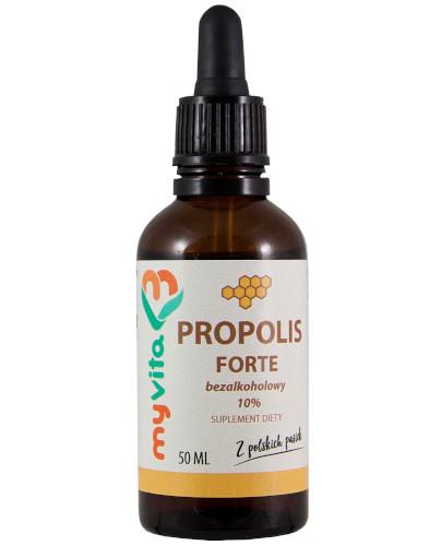 podgląd produktu MyVita Propolis Forte bezalkoholowy 10% krople 50 ml