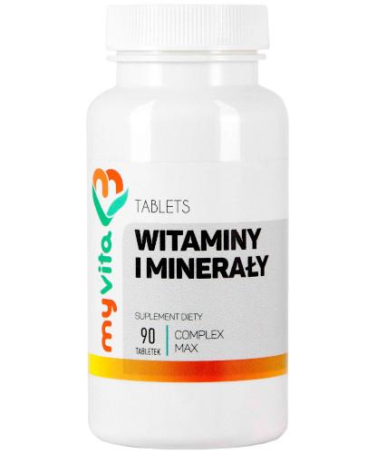 podgląd produktu MyVita witaminy i minerały Complex MAX 90 tabletek