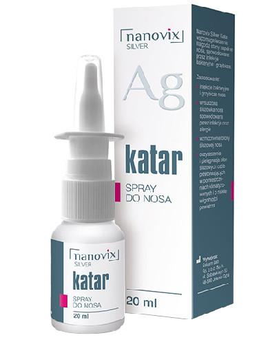 podgląd produktu Nanovix Silver Katar spray do nosa 20 ml