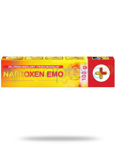 podgląd produktu Naproxen Emo Plus 100mg/g żel przeciwbólowy i przeciwzapalny 100 g
