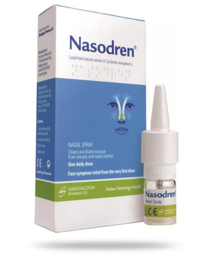 zdjęcie produktu Nasodren aerozol do nosa 50 mg