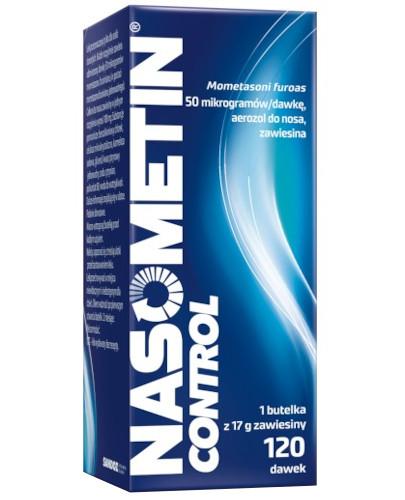 podgląd produktu Nasometin Control 50 mcg/dawkę aerozol do nosa 120 dawek