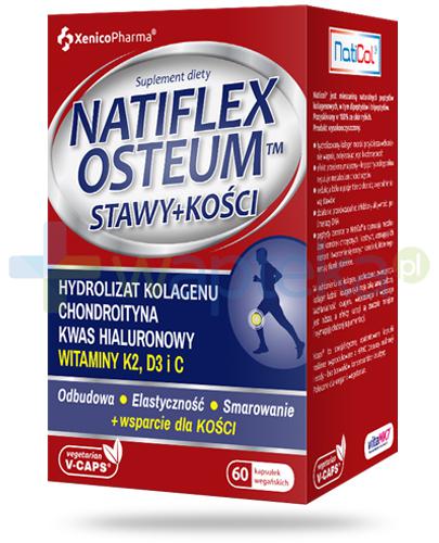 zdjęcie produktu Natiflex Osteum Stawy + Kości 60 kapsułek Xenico