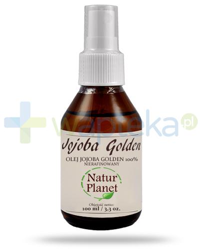 podgląd produktu Natur Planet Jojoba Golden 100% olej jojoba nierafinowany, spray 100 ml
