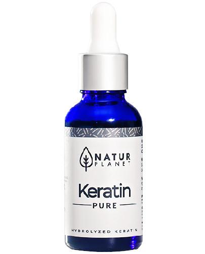 podgląd produktu Natur Planet Keratin Pure 100% serum z hydrolizatem keratyny, żel 30 ml