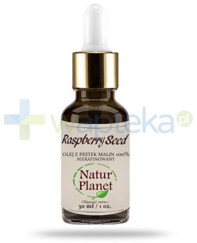 podgląd produktu Natur Planet Raspberry Seed 100% olej z pestek malin nierafinowany, płyn 30 ml