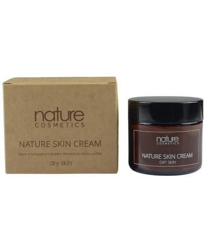 podgląd produktu Nature Cosmetic Nature Skin krem z naturalnym śluzem ślimaka do skóry suchej 60 g