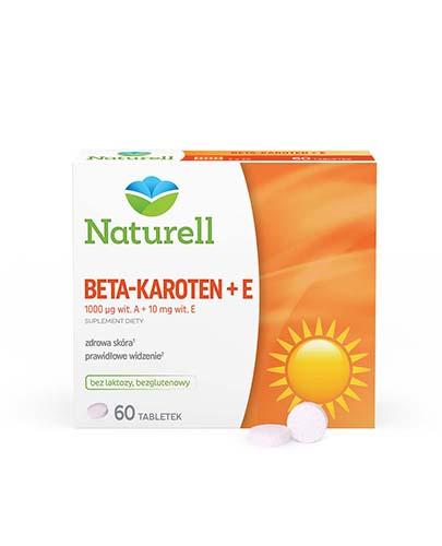 zdjęcie produktu Naturell Beta-Karoten 0,1mg + 10mg witamina E 60 tabletek