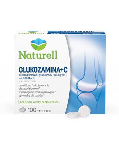 zdjęcie produktu Naturell Glukozamina + C 100 tabletek