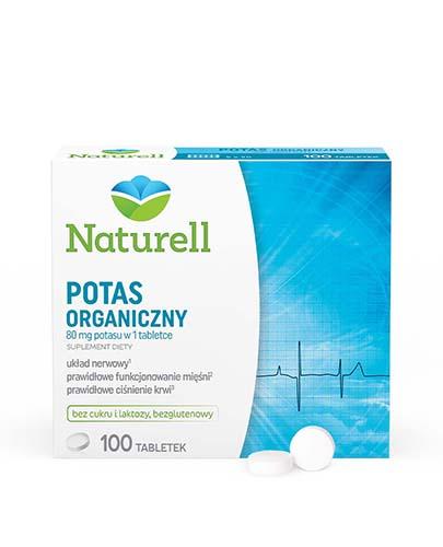 podgląd produktu Naturell Potas organiczny 80mg 100 tabletek