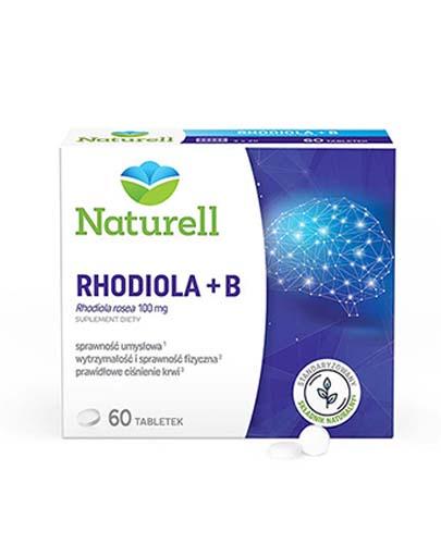 zdjęcie produktu Naturell Rhodiola + B 60 tabletek