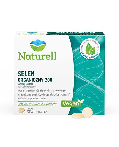 zdjęcie produktu Naturell Selen organiczny 0,2mg 60 tabletek