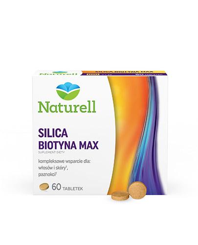 podgląd produktu Naturell Silica Biotyna Max 60 tabletek