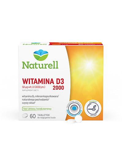 zdjęcie produktu Naturell Witamina D3 2000 60 tabletek