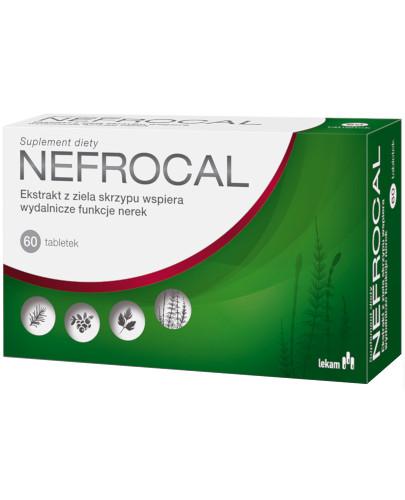 podgląd produktu Nefrocal ekstrakt z ziela skrzypu 60 tabletek