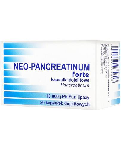 podgląd produktu Neo-Pancreatinum Forte 10000 j. 20 kapsułek