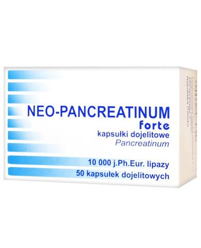 zdjęcie produktu Neo-Pancreatinum Forte 10000 j. 50 kapsułek