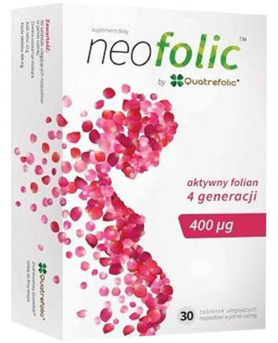 podgląd produktu Neofolic kwas foliowy 400 µg 30 tabletek
