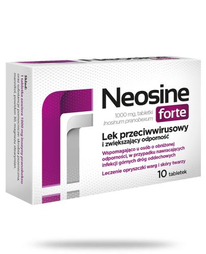 podgląd produktu Neosine Forte 1000mg 10 tabletek