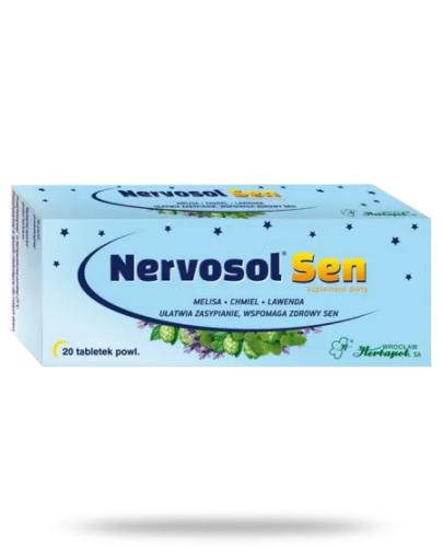podgląd produktu Nervosol Sen 20 tabletek