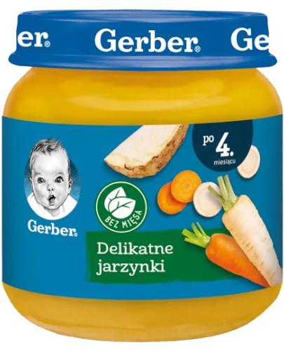 podgląd produktu Nestlé Gerber Delikatne jarzynki po 4 miesiącu 125 g