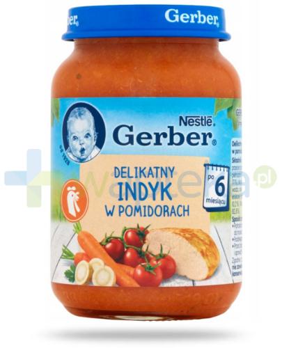 zdjęcie produktu Nestlé Gerber Delikatny indyk w pomidorach po 6 miesiącu 190 g