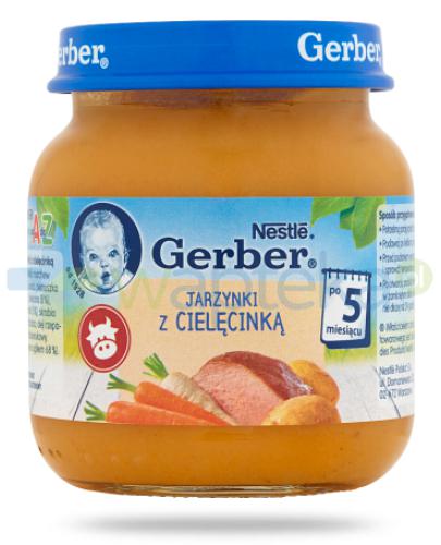 zdjęcie produktu Nestlé Gerber Jarzynki z cielęcinką po 5 miesiącu 125 g