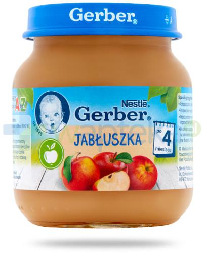 podgląd produktu Nestlé Gerber Jabłuszka po 4 miesiącu 125 g