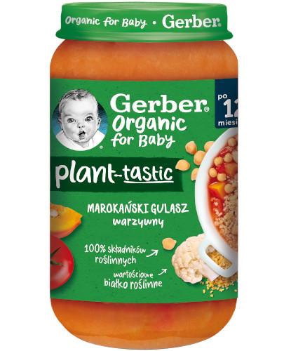 podgląd produktu Nestlé Gerber Organic for Baby Plant-tastic Marokański gulasz warzywny po 12 miesiącu 250 g