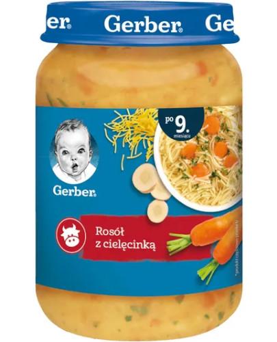 zdjęcie produktu Nestlé Gerber Rosół z cielęcinką po 9 miesiącu 190 g