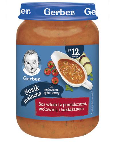 zdjęcie produktu Nestlé Gerber sos włoski z pomidorami, wołowiną i bakłażanem po 12 miesiącu 190 g