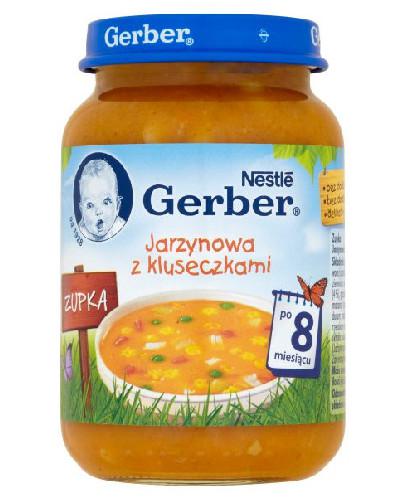 podgląd produktu Nestlé Gerber Zupka jarzynowa z kluseczkami po 8 miesiącu 190 g