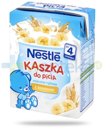 podgląd produktu Kaszka Nestlé do picia mleczno-ryżowa z bananami po 4 miesiącu 200 ml
