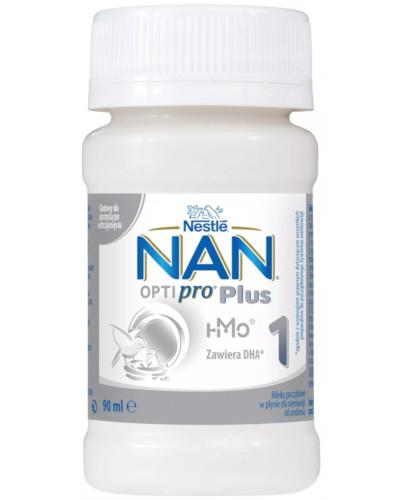 podgląd produktu NESTLE NAN OPTIPRO Plus 1 HM-O mleko początkowe w płynie 90 ml