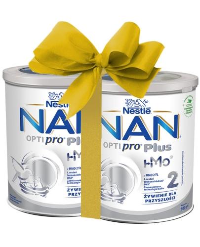 podgląd produktu NESTLE NAN OPTIPRO Plus 2 HM-0 Mleko modyfikowane w proszku dla niemowląt powyżej 6 miesiąca 2x 800 g [WIELOPAK]