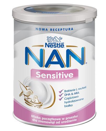 zdjęcie produktu NESTLE NAN Sensitive mleko początkowe od urodzenia 400 g