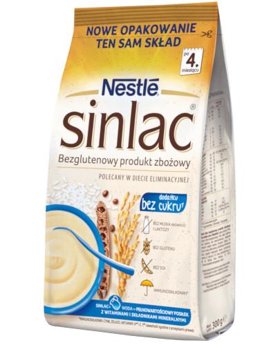 podgląd produktu Nestlé Sinlac Bezglutenowy produkt zbożowy bez laktozy soi i cukru po 4. miesiącu 300 g