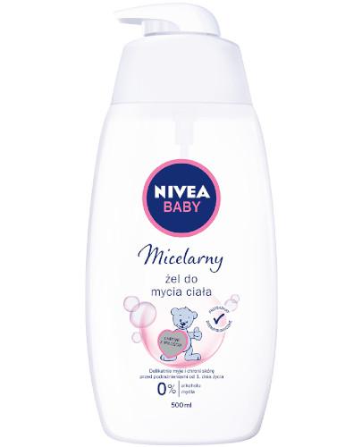 podgląd produktu Nivea Baby micelarny żel do mycia ciała 500 ml